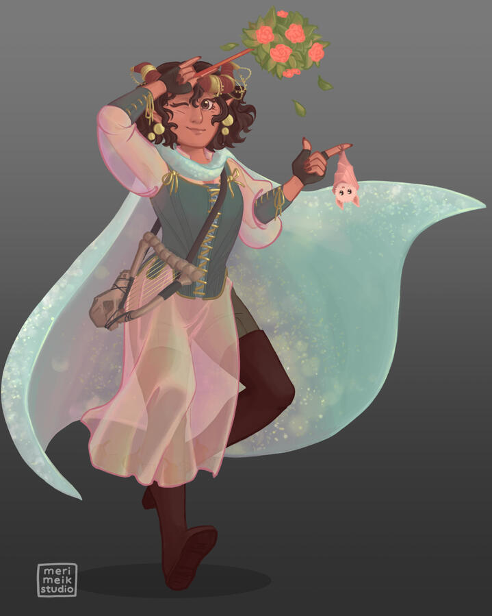 Tiefling bard Tiefling bard
