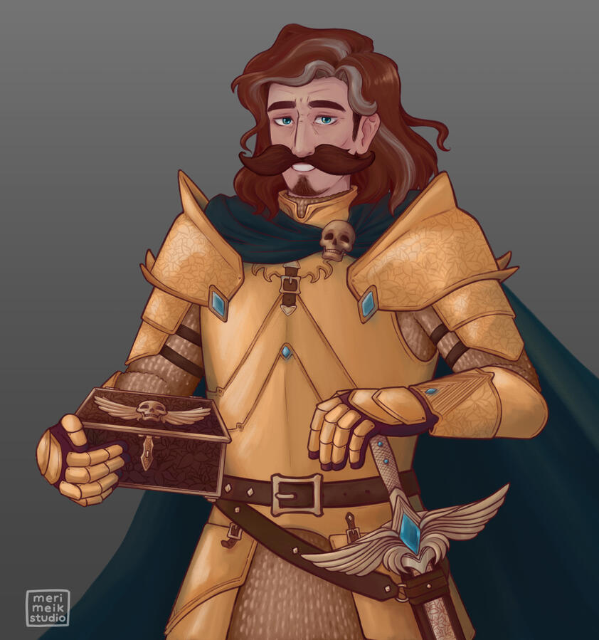 Human paladin Human paladin