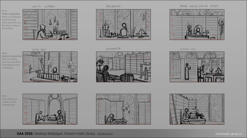 Library Wallpaper BG concept thumbnails - part 1 Library Wallpaper BG concept thumbnails - part 1